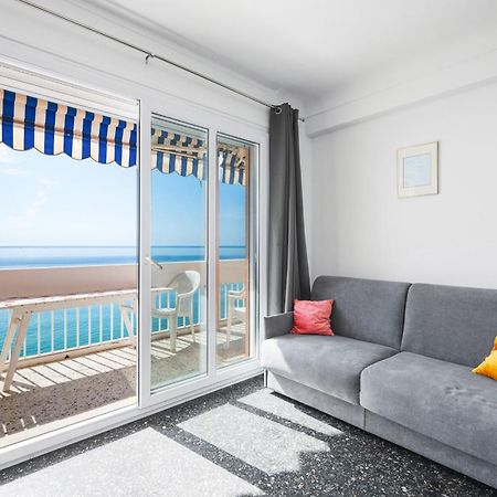 Le Panorama -Vue Exceptionnelle - Dernier Etage - Front De Mer Menton Luaran gambar